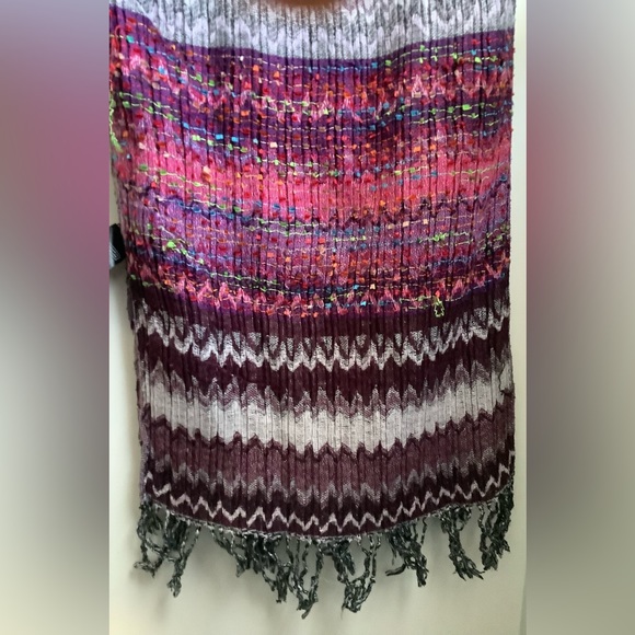 VGC vintage confetti vs zigzag space dye like scarf - Picture 7 of 14